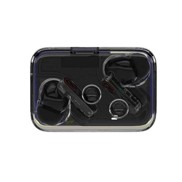 Беспроводные наушники Aksberry B21 Crystal TWS (черный)